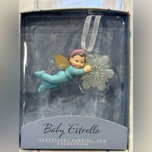 2002 “Baby Estrella” Frostlight Faeries Too Hallmark Keepsake Ornaments